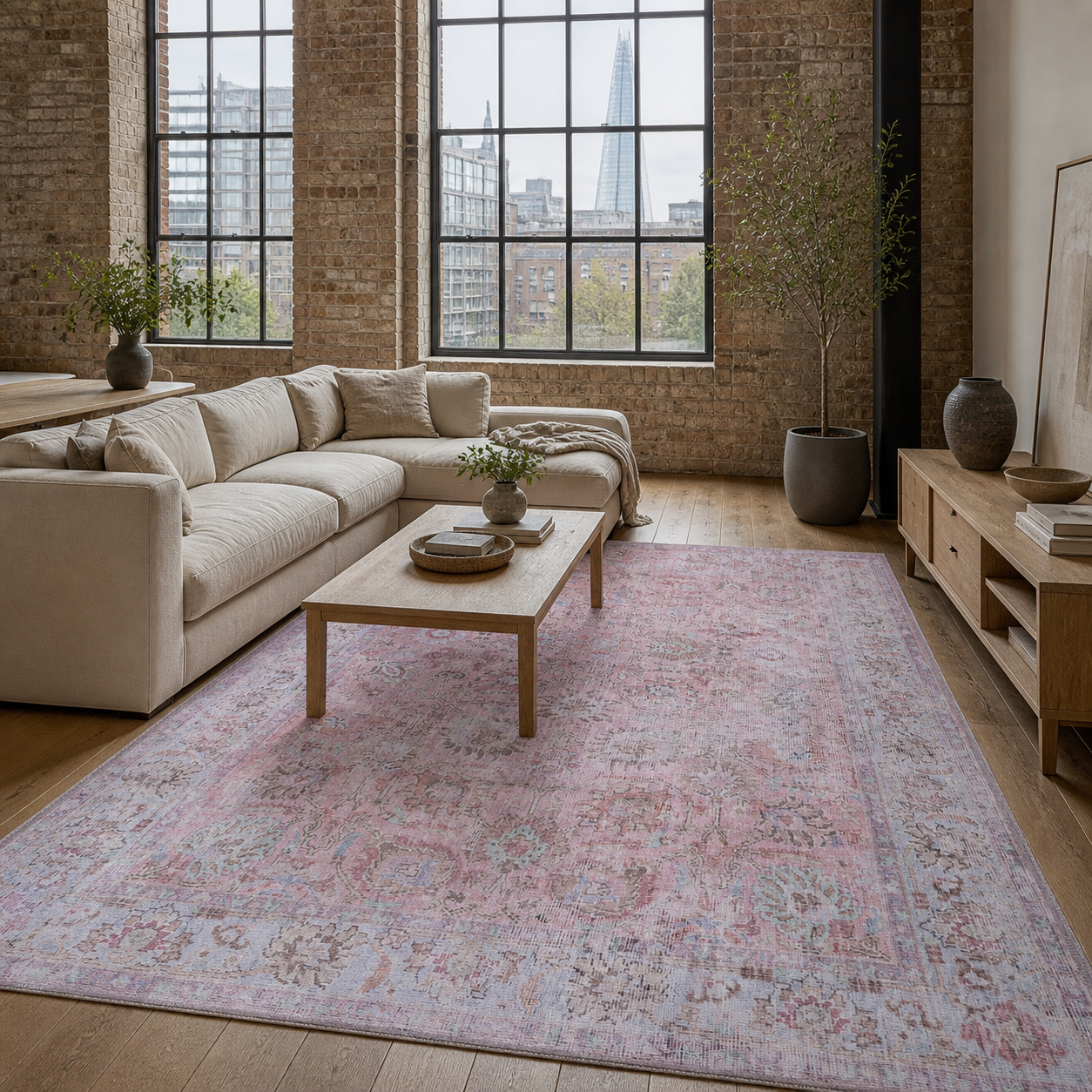 Homestead Patina Mid Grey Vintage Washable Rug – Netline Home guide