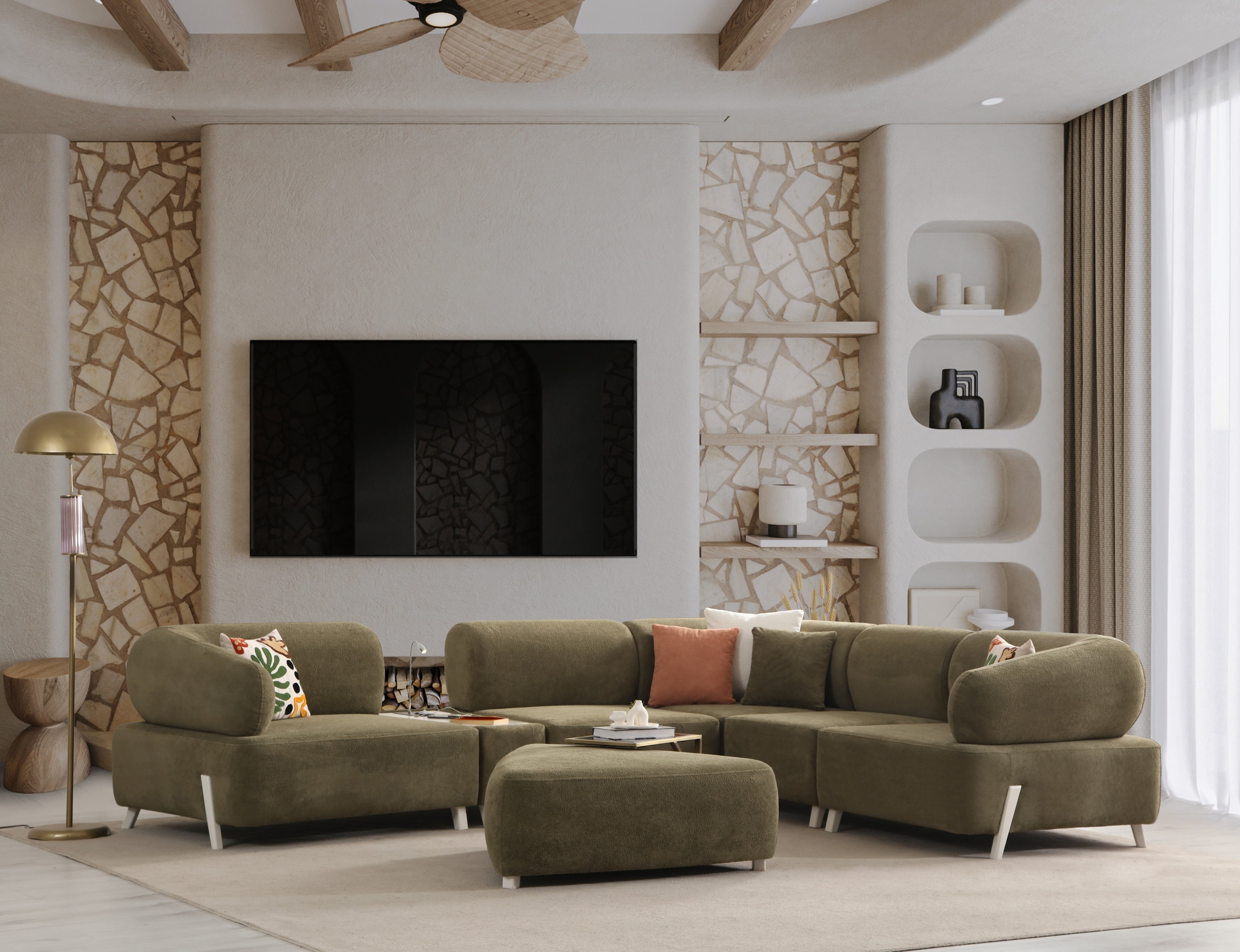 Ilyora Modular Corner Sofa – Netline Interiors guide
