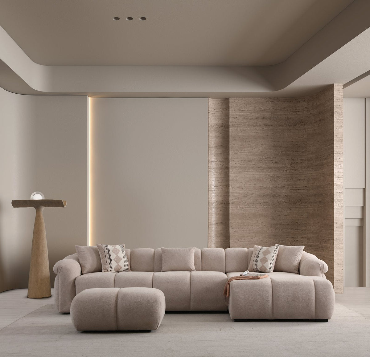 Carius L Corner Sofa Bed by Netline Interiors