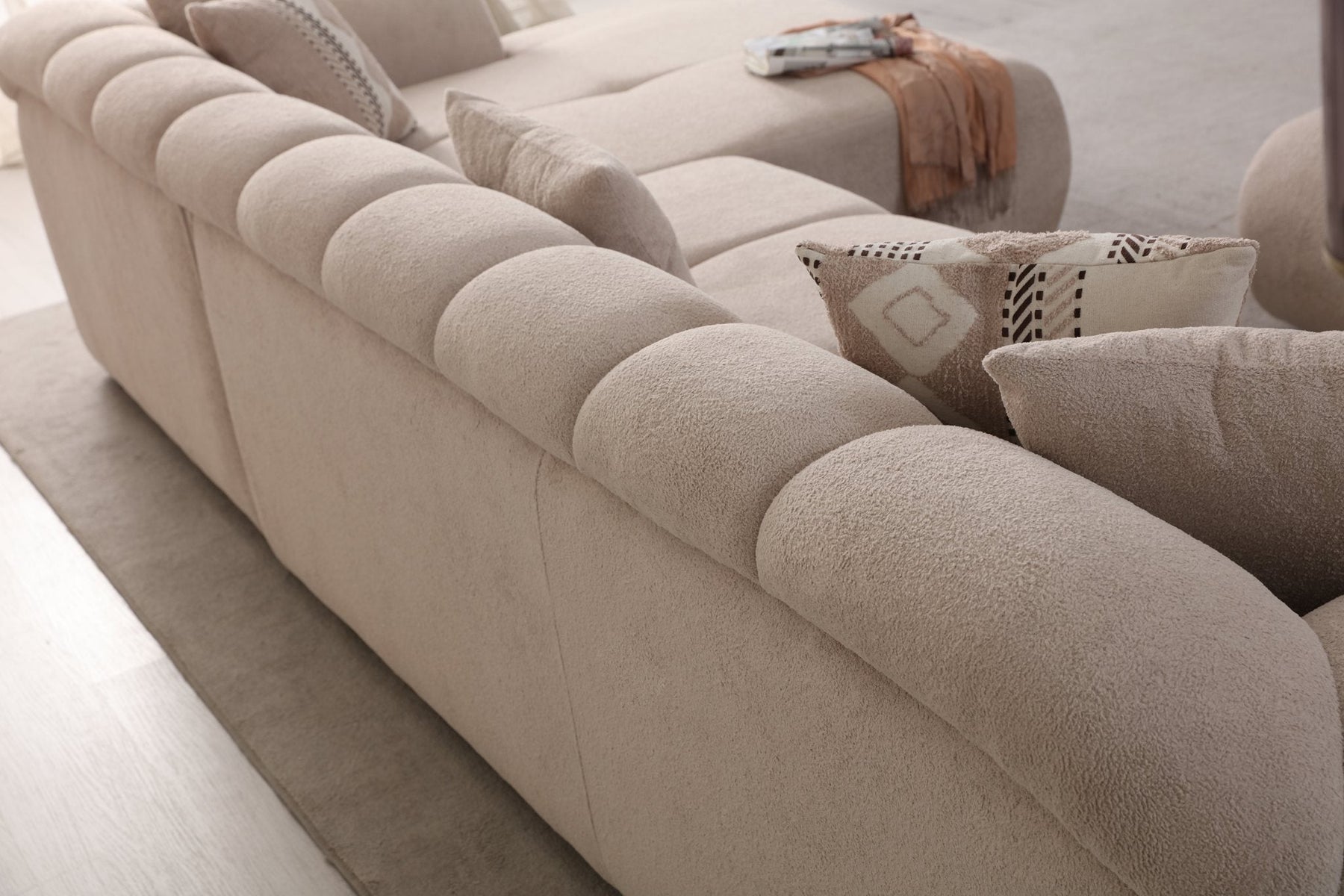 Carius L Corner Sofa Bed by Netline Interiors