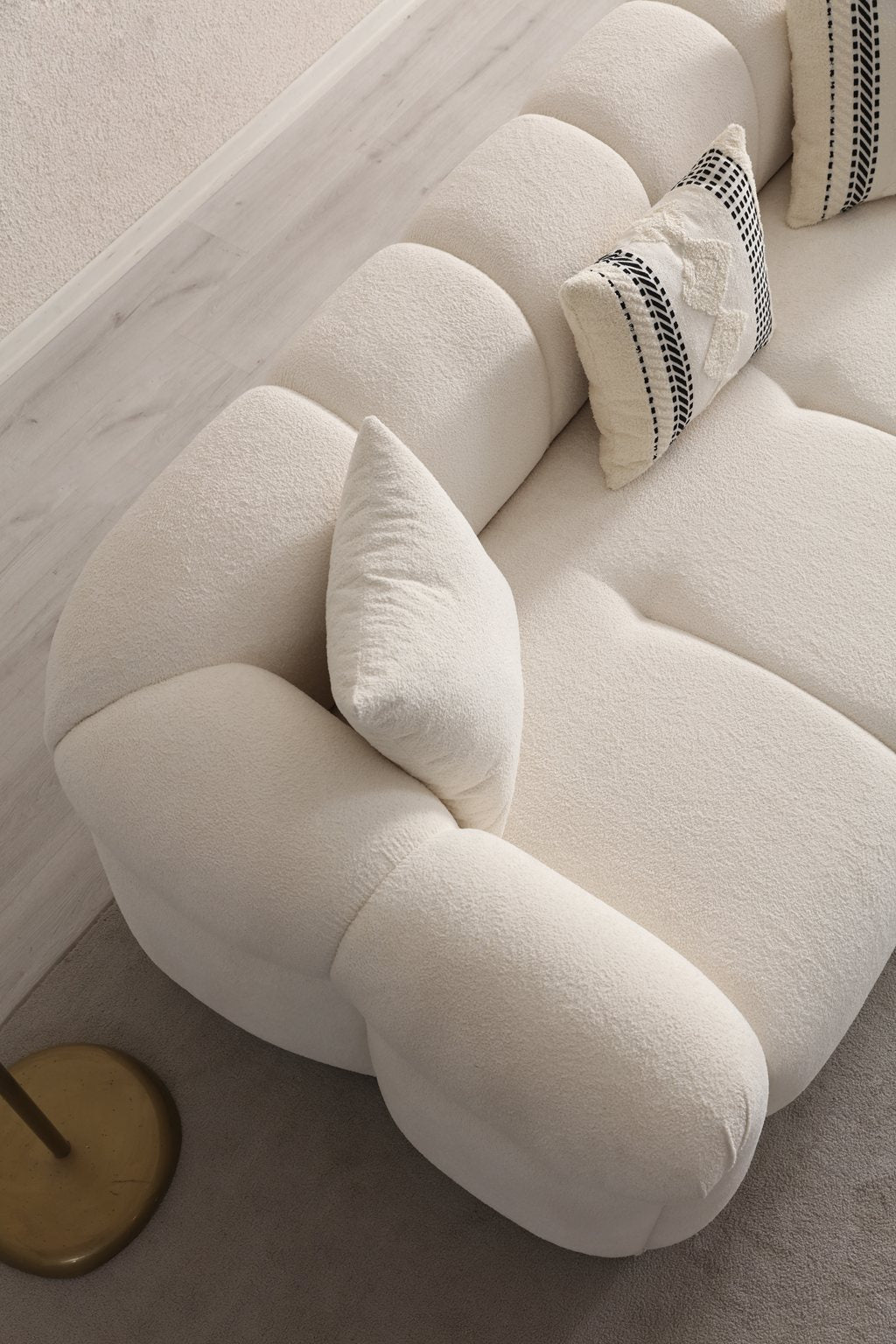 Carius 3-Seater Sofa & 3-Seater Sofa with Bed Mechanism by Netline Interiors