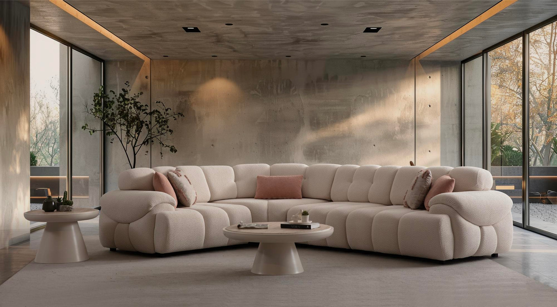 Hestia Modular Sleeper Corner Sofa Set (SG) by Netline Interiors