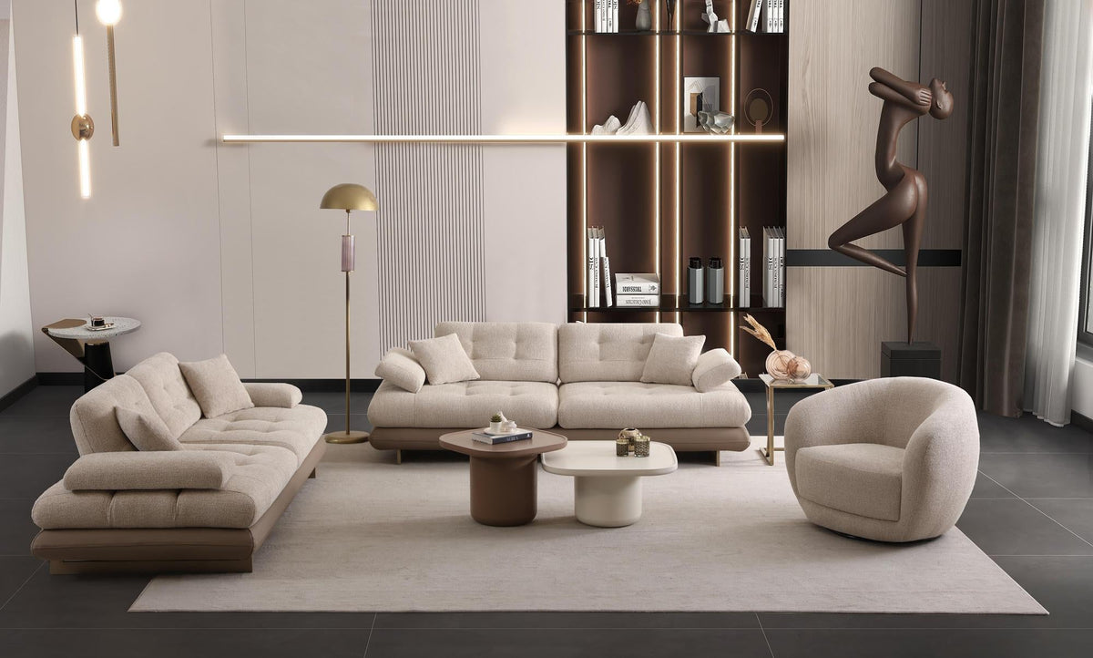 Lunza Sleeper Sofa Set (SG) by Netline Interiors
