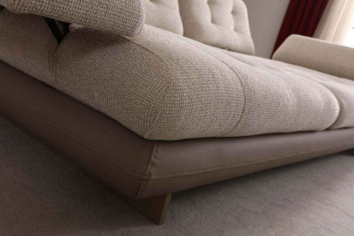 Lunza 3-Seater Sleeper Sofa (SG) by Netline Interiors