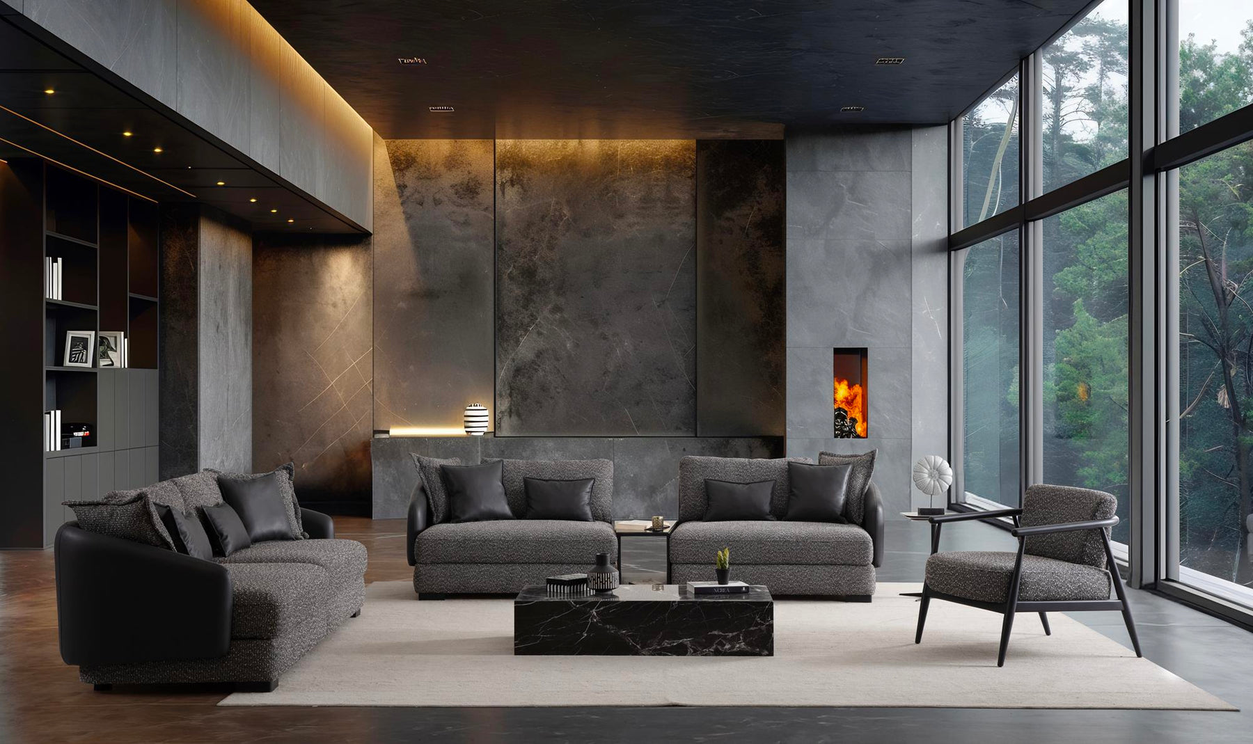 Hawai Sofa Set by Netline Interiors