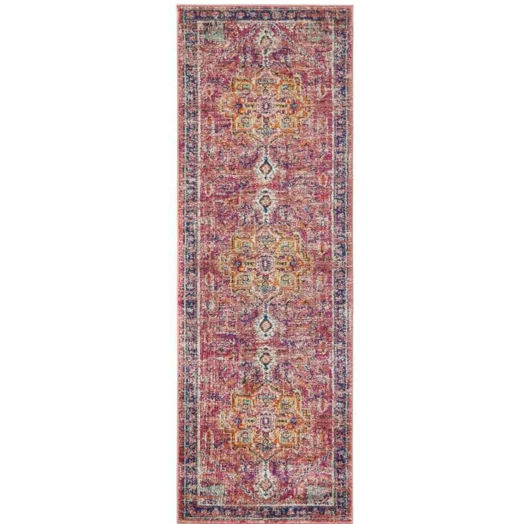 Granada Multicolour Vintage Rug – Ruby