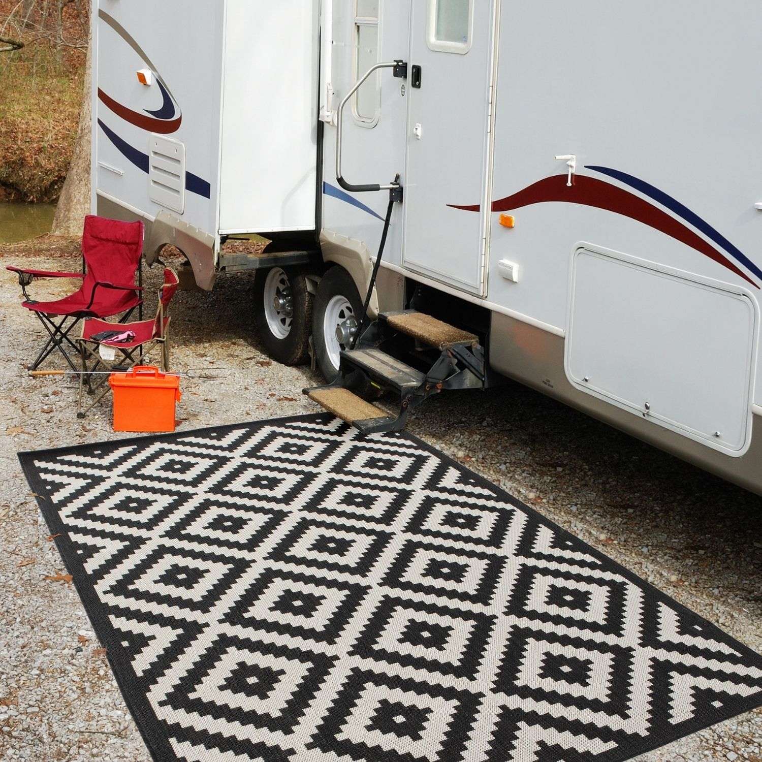 Ecology Outdoor Rug Black – 100bl