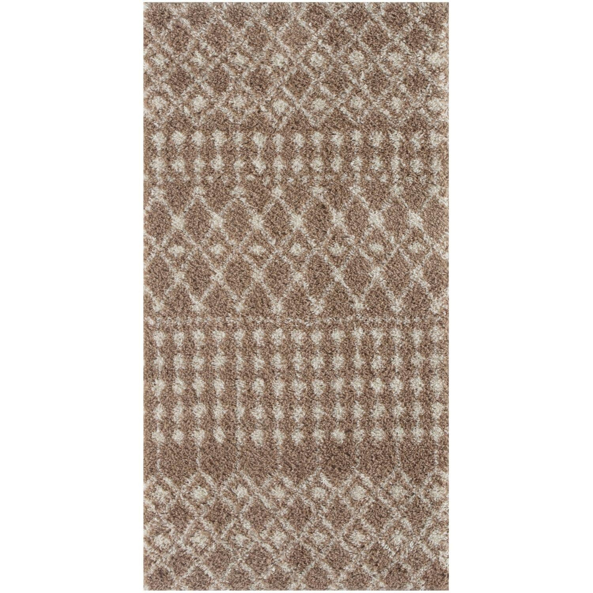 Moroccan Beige Shaggy Rug – 1020