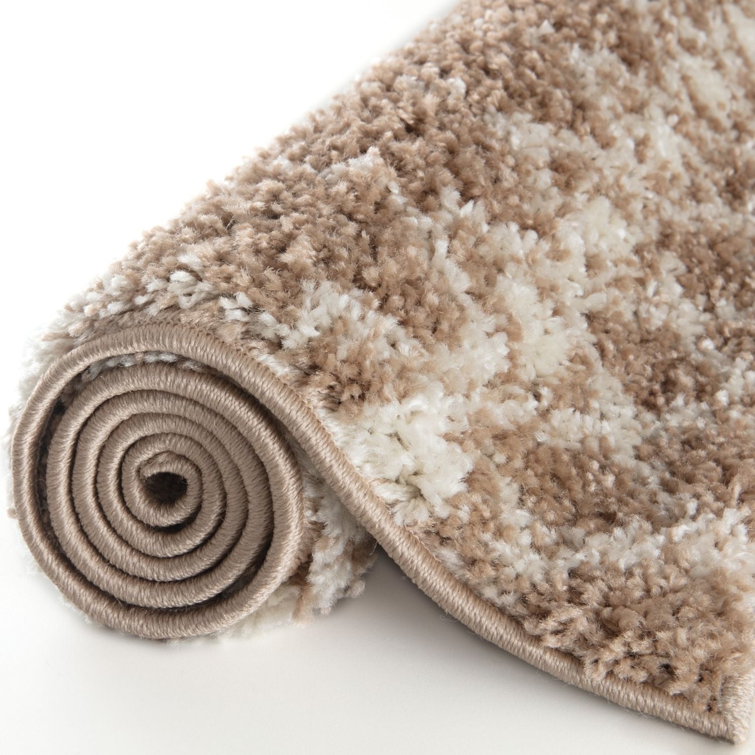 Moroccan Beige Shaggy Rug – 1020