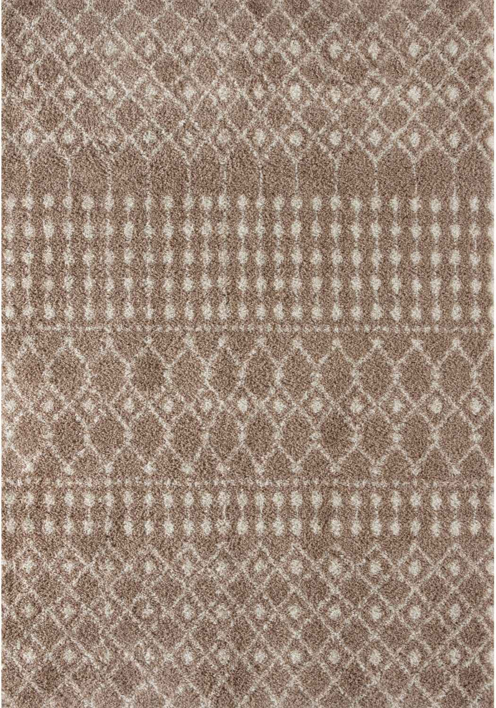 Moroccan Beige Shaggy Rug – 1020