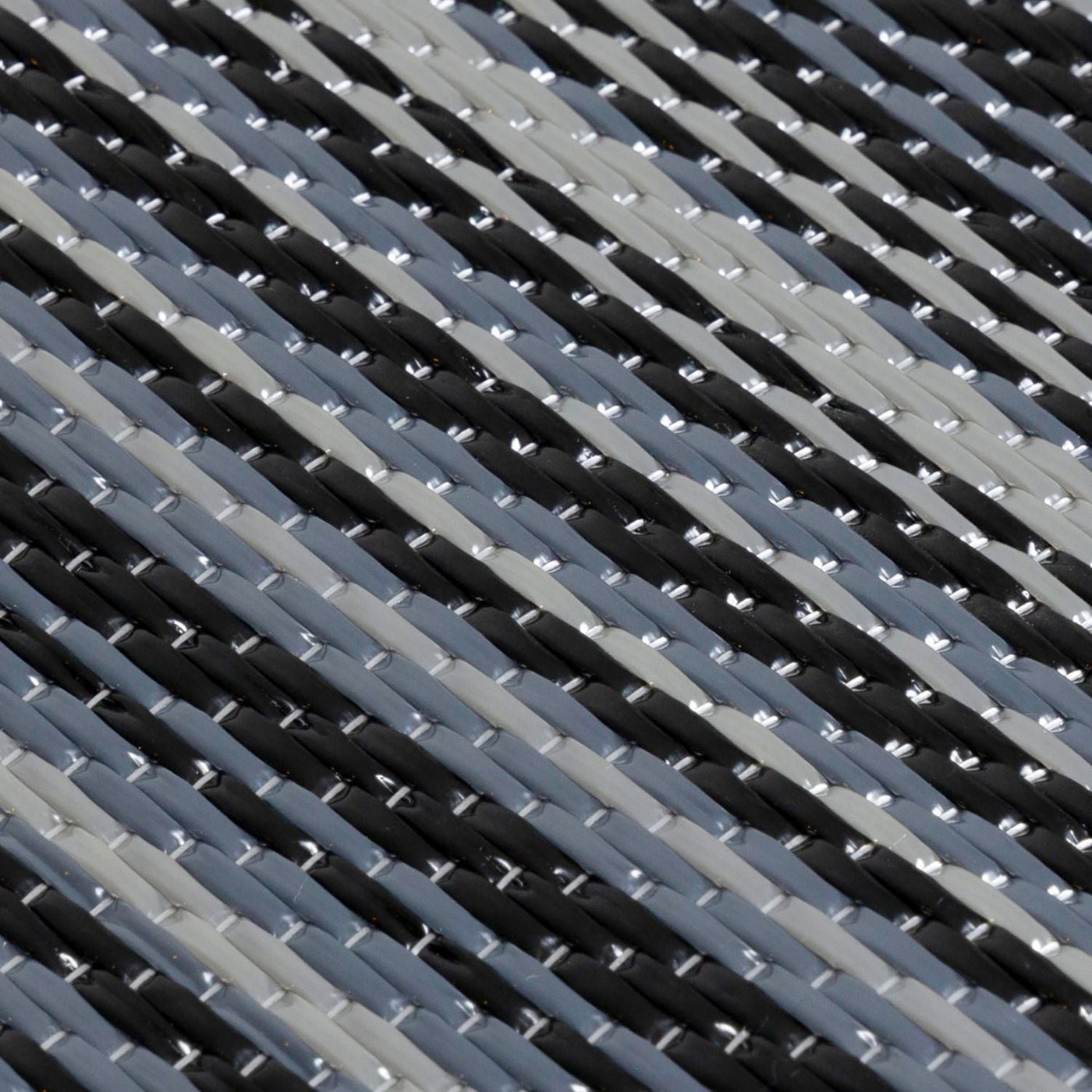 Rainbow Outdoor Rug Dark Grey – 1020