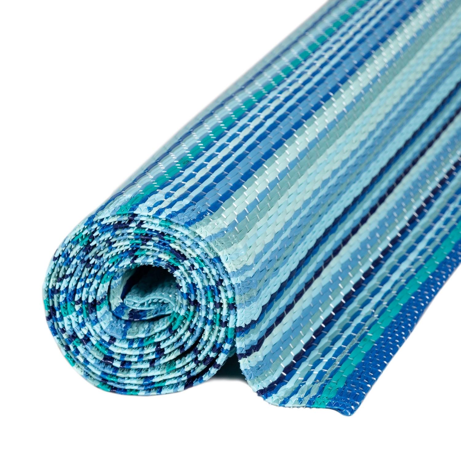 Rainbow Outdoor Rug Blue – 1020