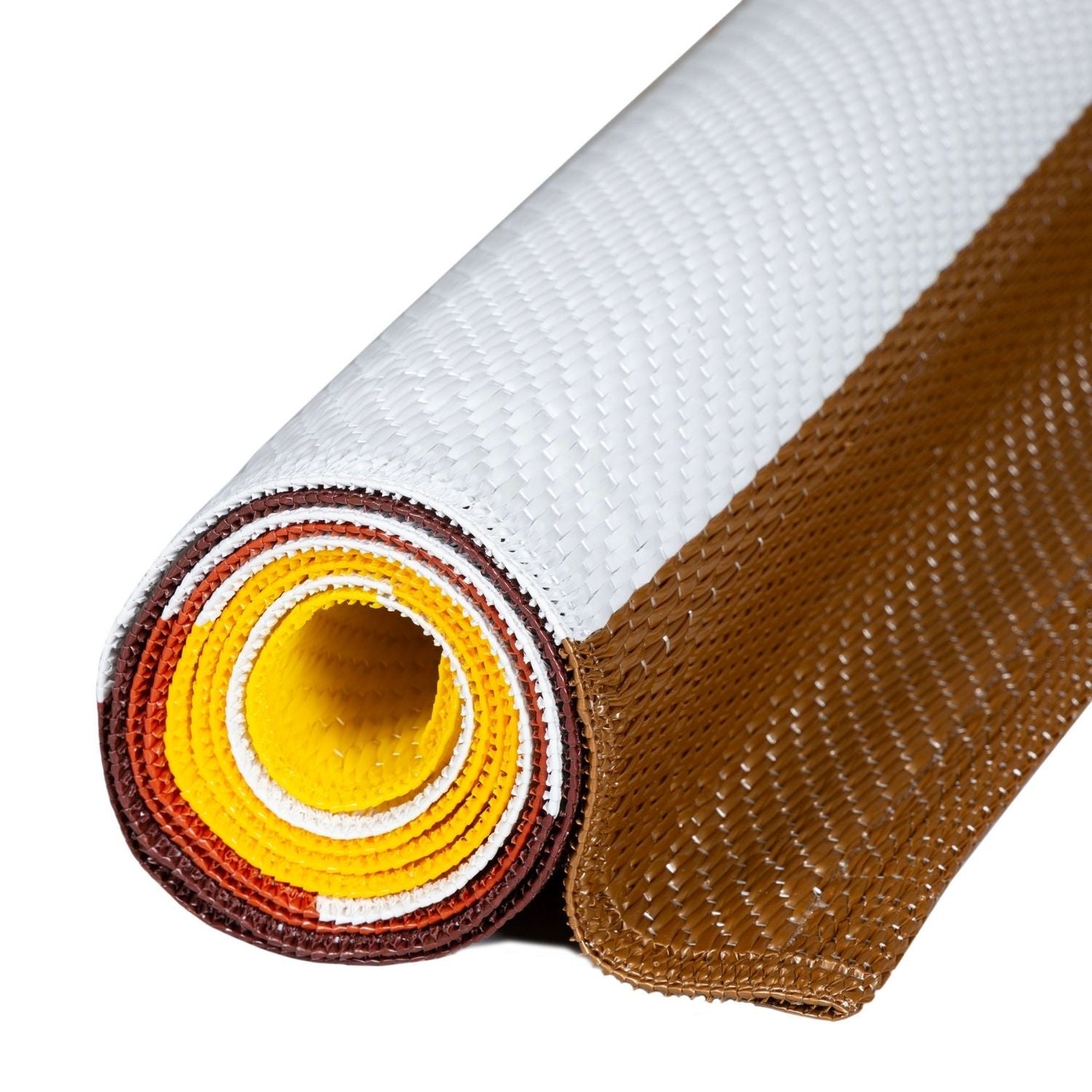 Rainbow Outdoor Rug Yellow – 1030