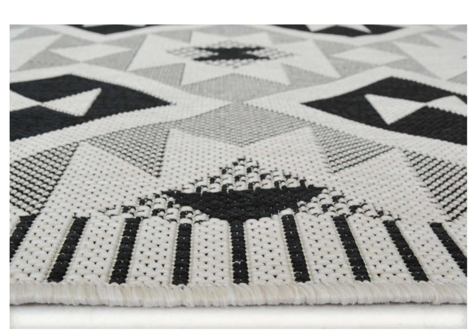 County Geo Chequer Indoor/Outdoor Rug – 11182A
