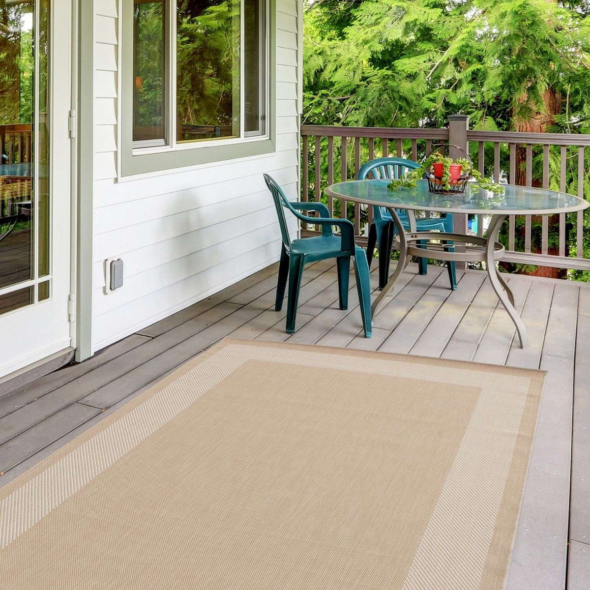 Ecology Outdoor Rug Beige – 200b