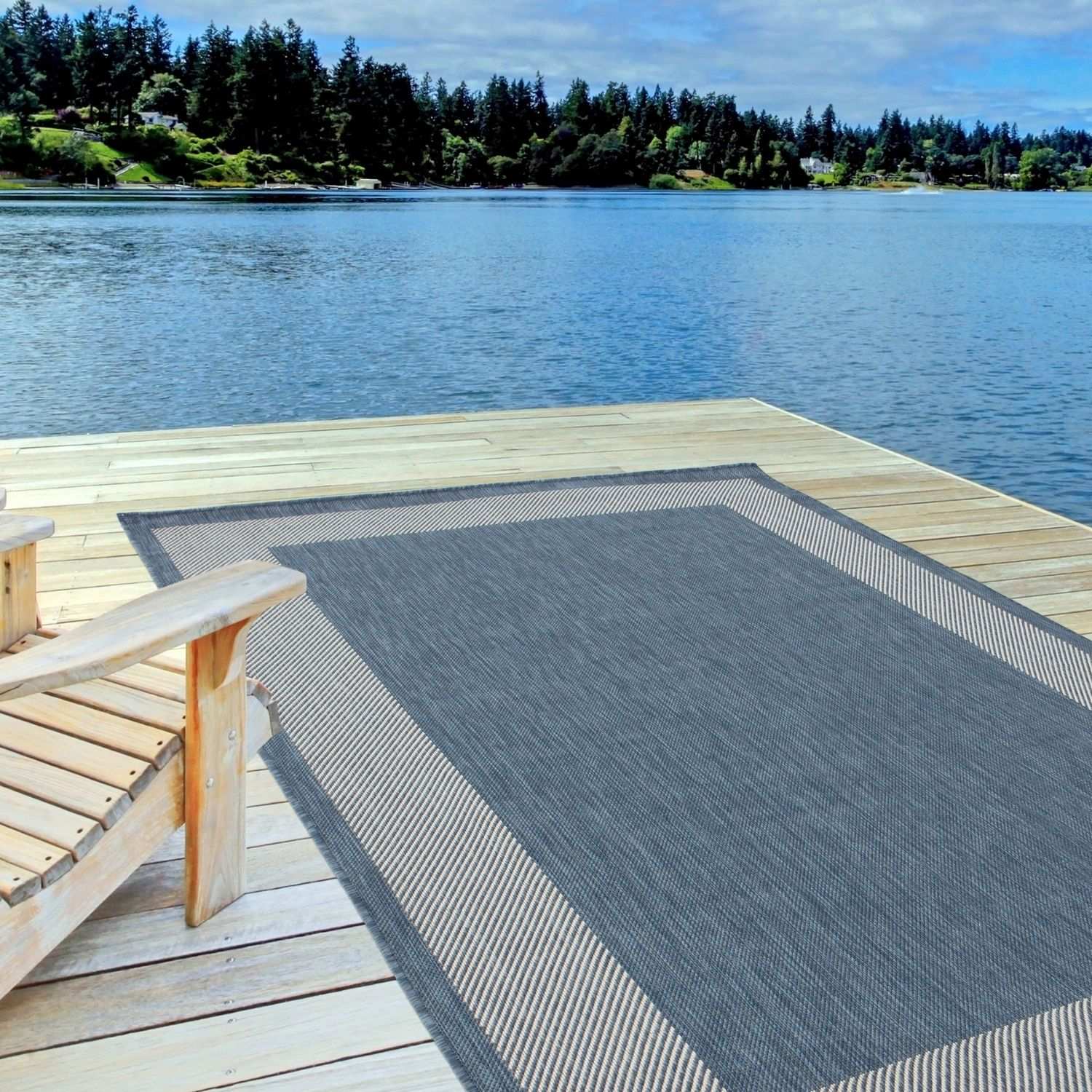 Ecology Outdoor Rug Blue – 200blu