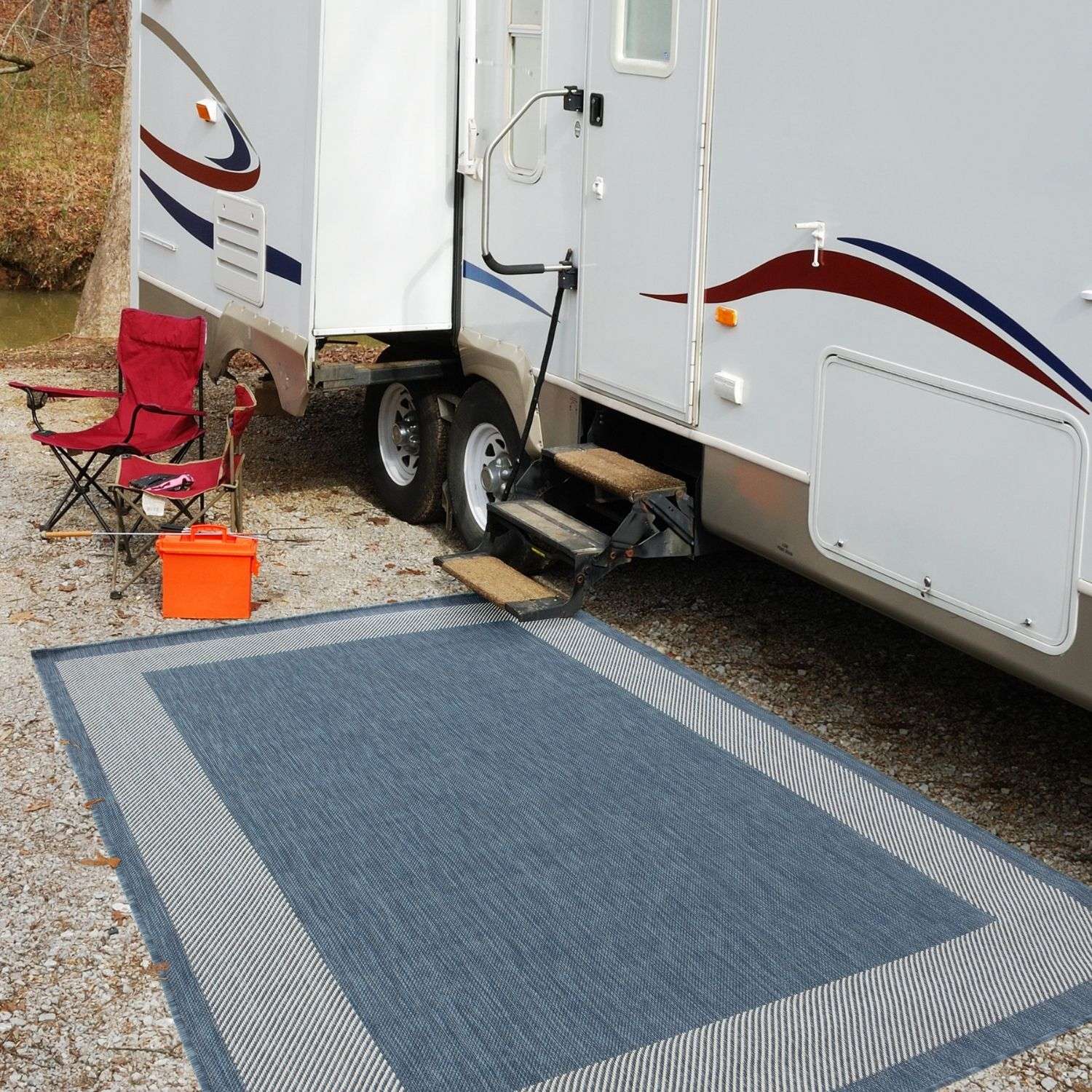 Ecology Outdoor Rug Blue – 200blu