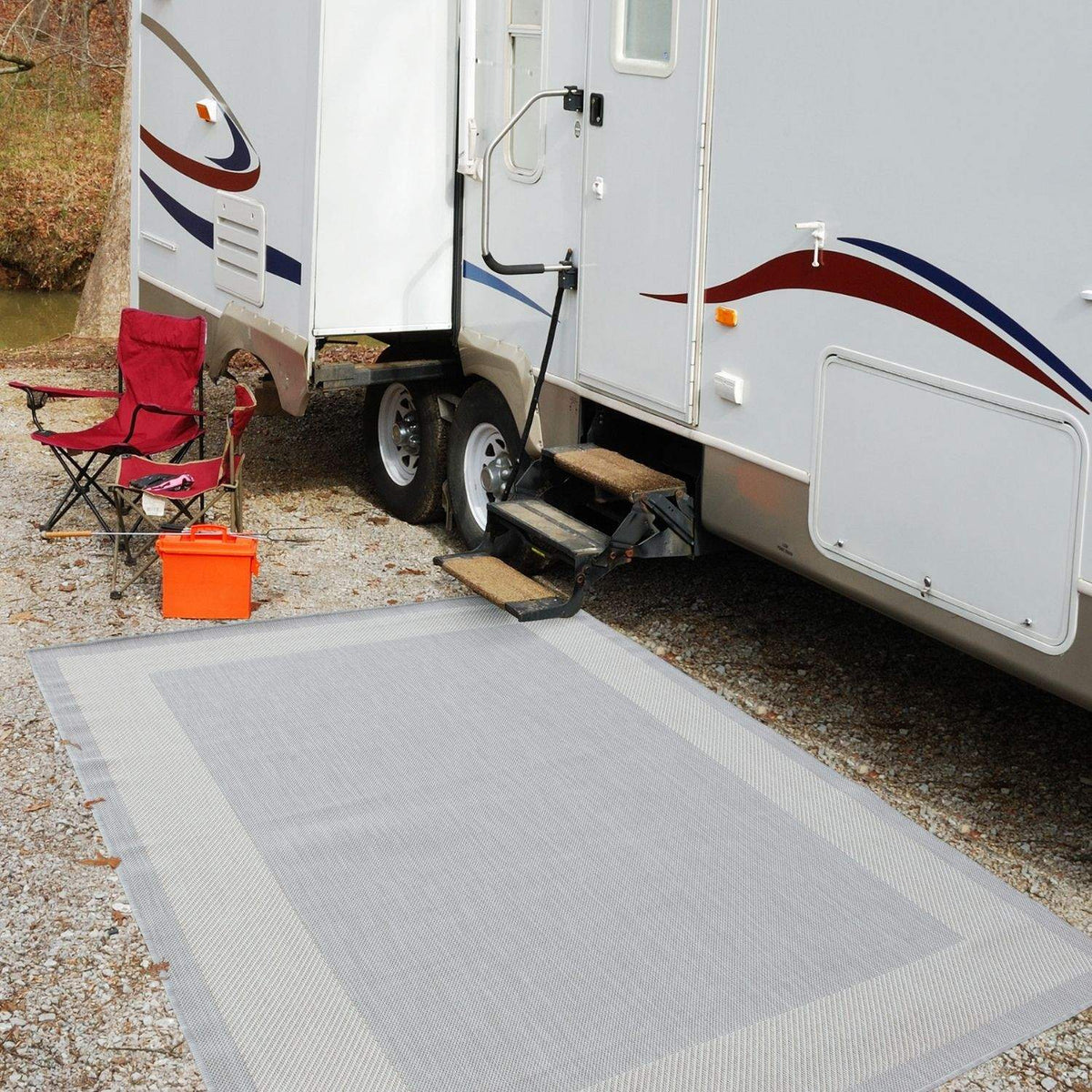 Ecology Outdoor Rug Grey – 200g