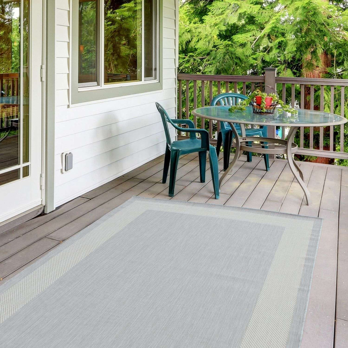 Ecology Outdoor Rug Grey – 200g
