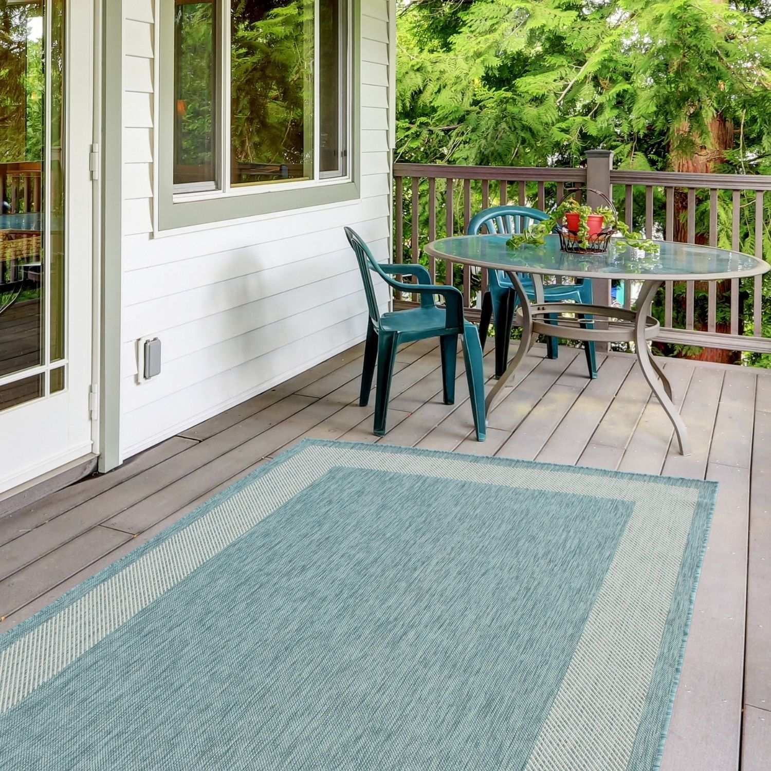 Ecology Outdoor Rug Aqua – 200AQ