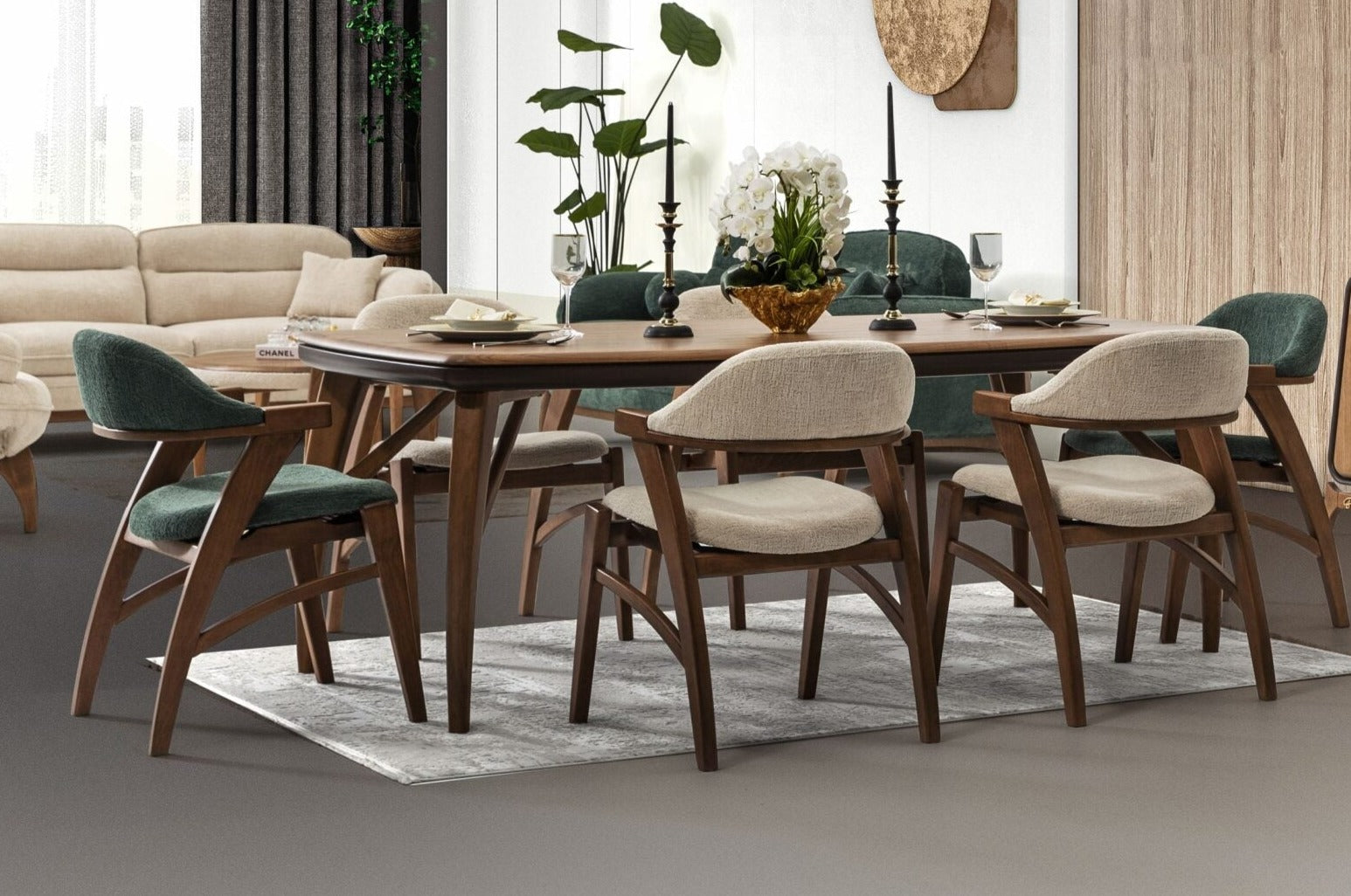 Mustang Dining Table by Netline Interiors