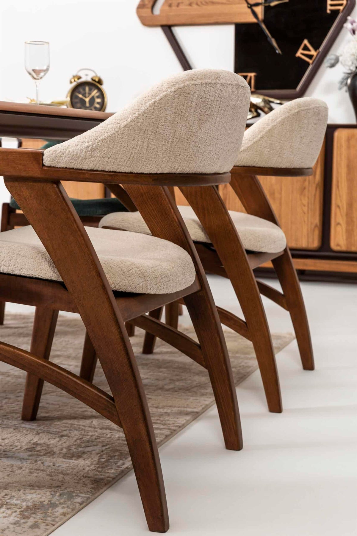 Mustang Dining Table and Chairs by Netline Interiors