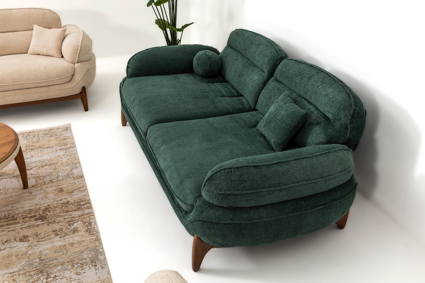 Mustang 3 Seater Sofa (B) by Netline Interiors