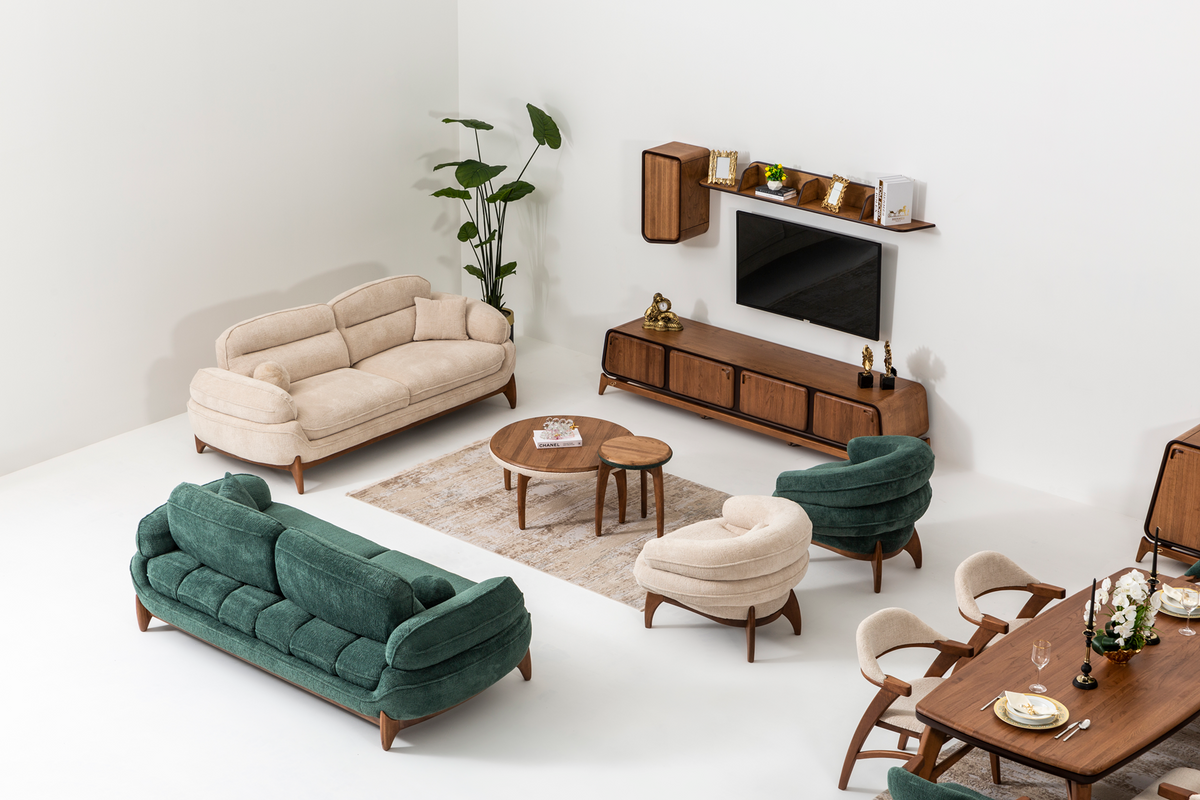 Mustang Sofa Set (B) by Netline Interiors