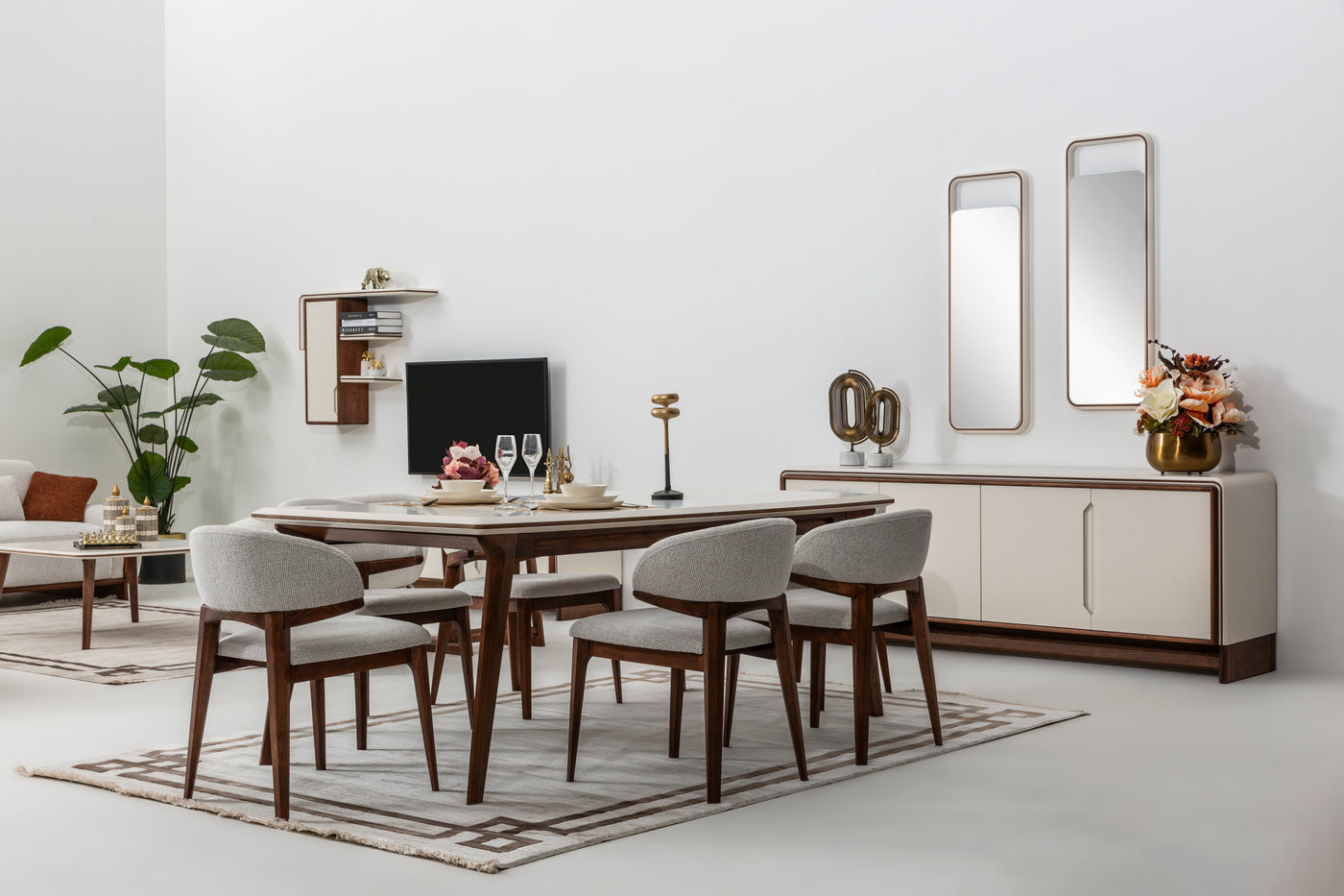 Cadillac Dining Table and Chairs by Netline Interiors