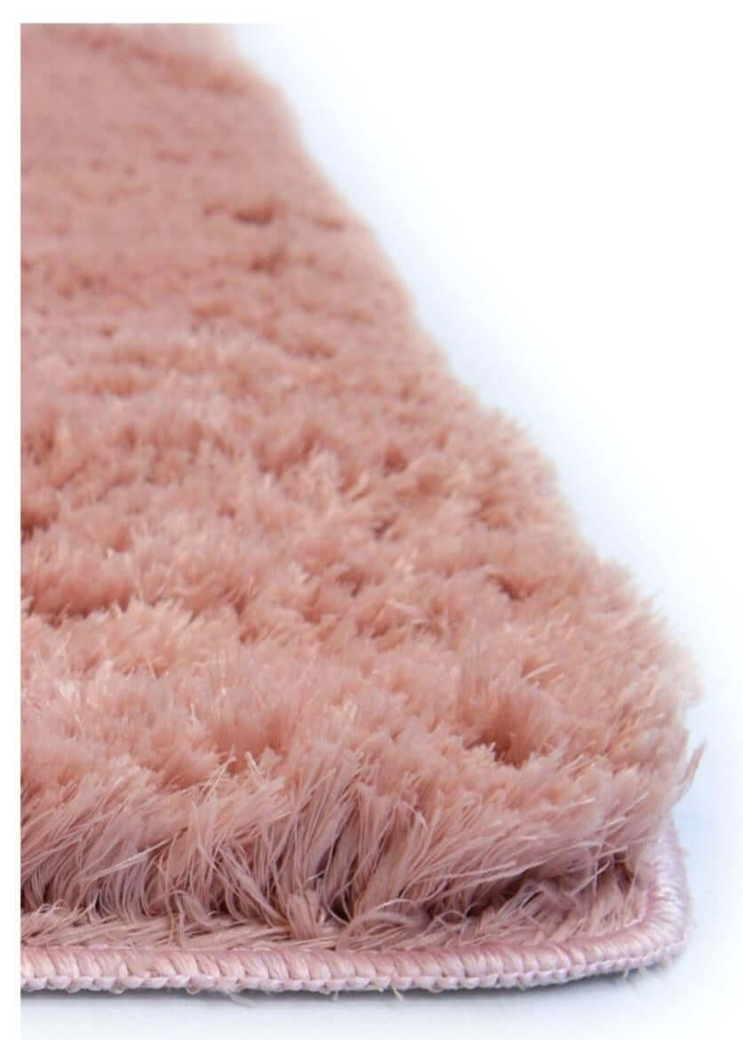 Soft Washable Pink Shaggy Rug – SA-07
