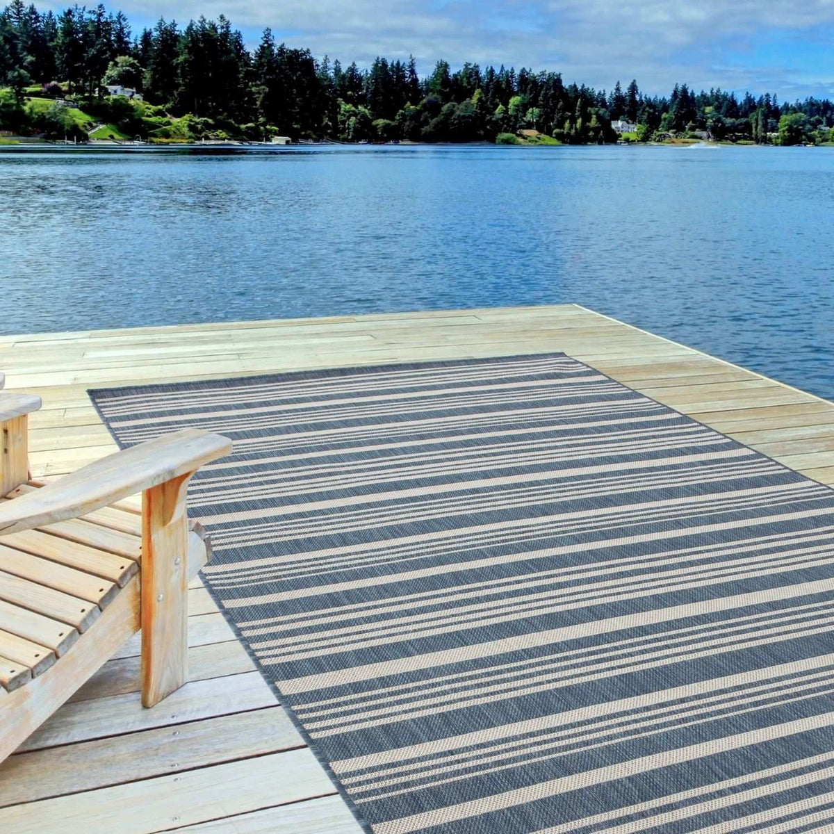 Ecology Outdoor Rug Blue – 300blu