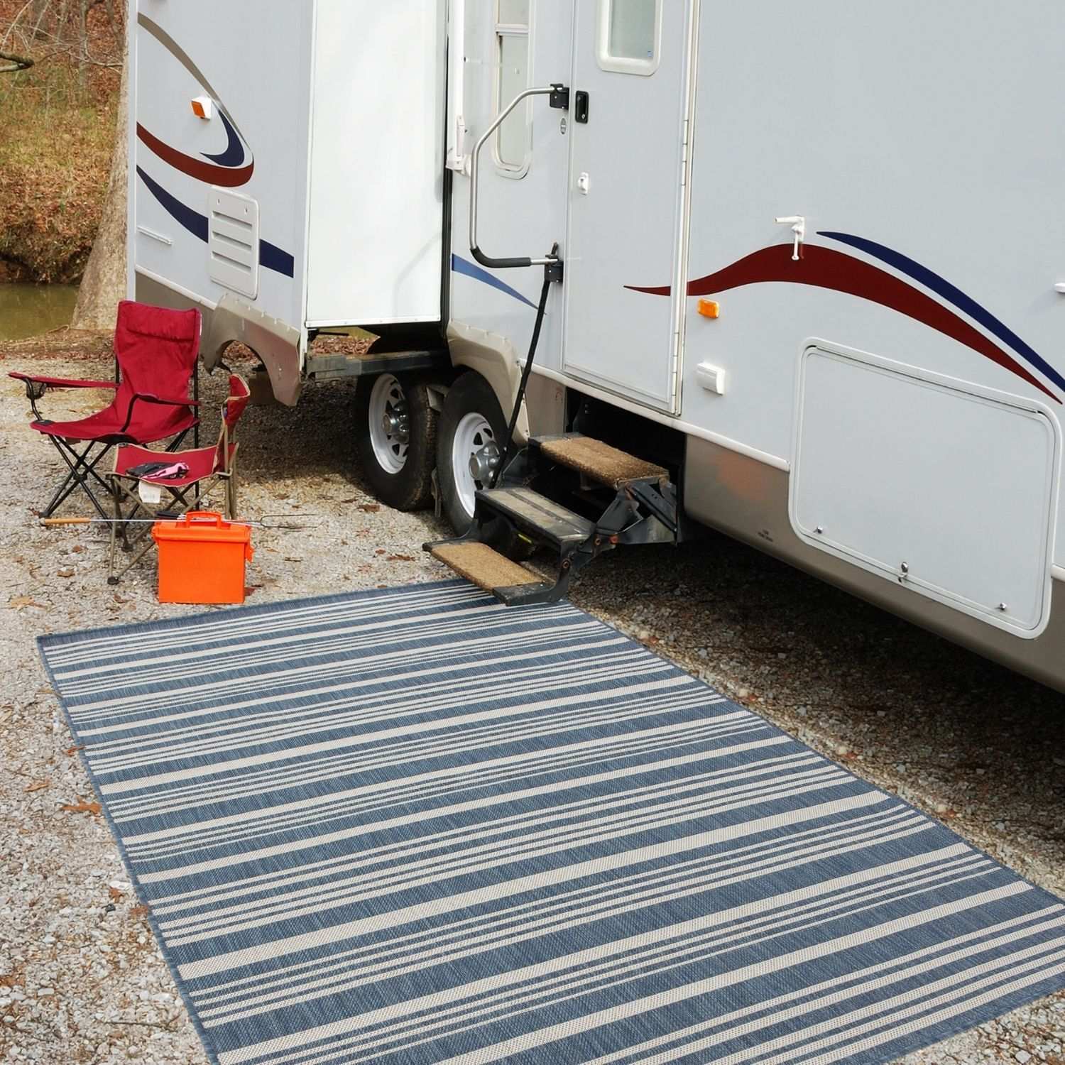Ecology Outdoor Rug Blue – 300blu