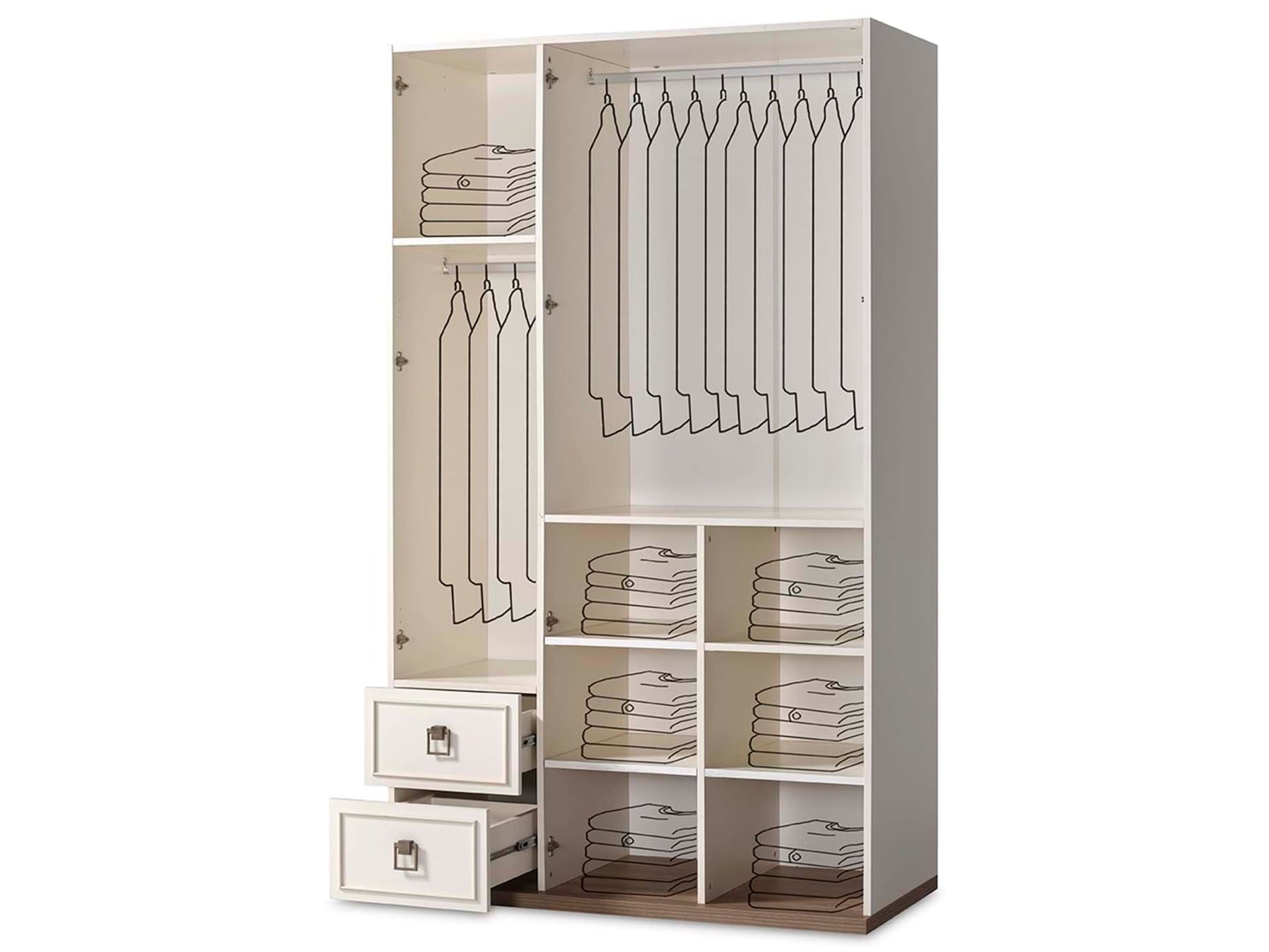 Sahra Wardrobe by Netline Interiors
