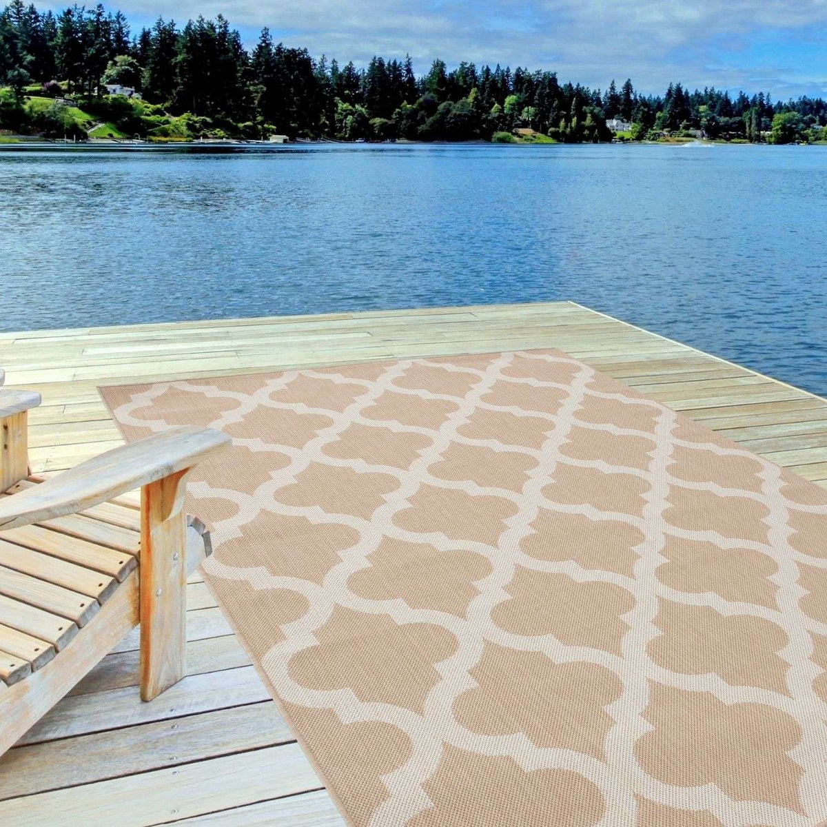 Ecology Outdoor Rug Beige – 400b