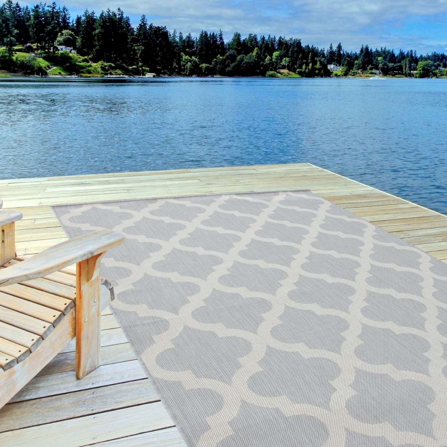 Ecology Outdoor Rug Grey – 400g