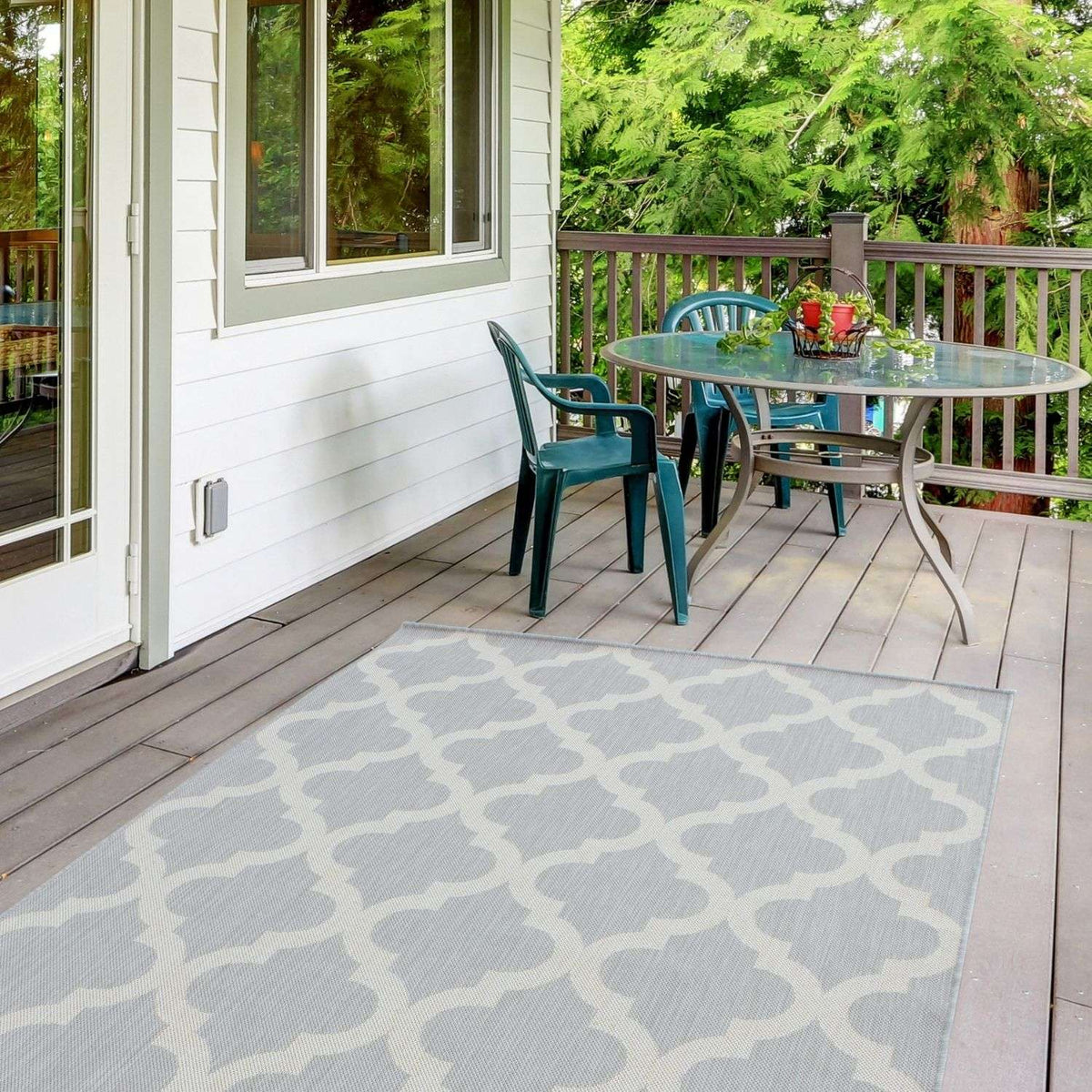 Ecology Outdoor Rug Grey – 400g