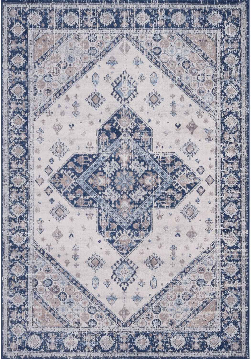Montana Vintage Navy Rugs – 4010