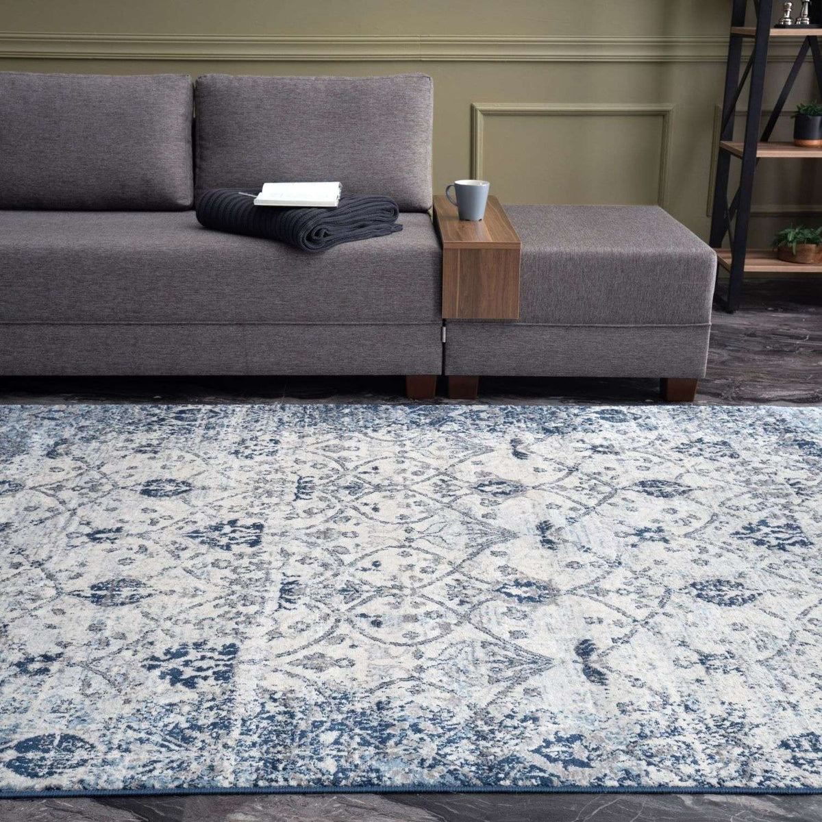 Montana Vintage Navy Rugs – 4030
