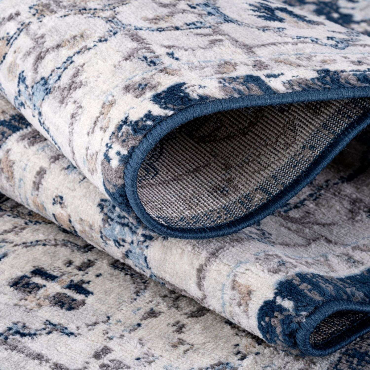 Montana Vintage Navy Rugs – 4040