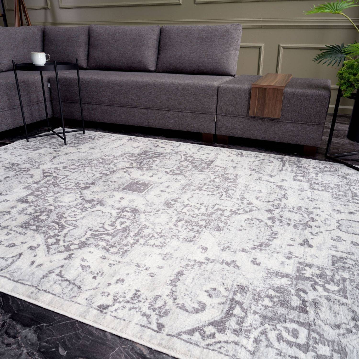 Montana Vintage Grey Rugs – 4060