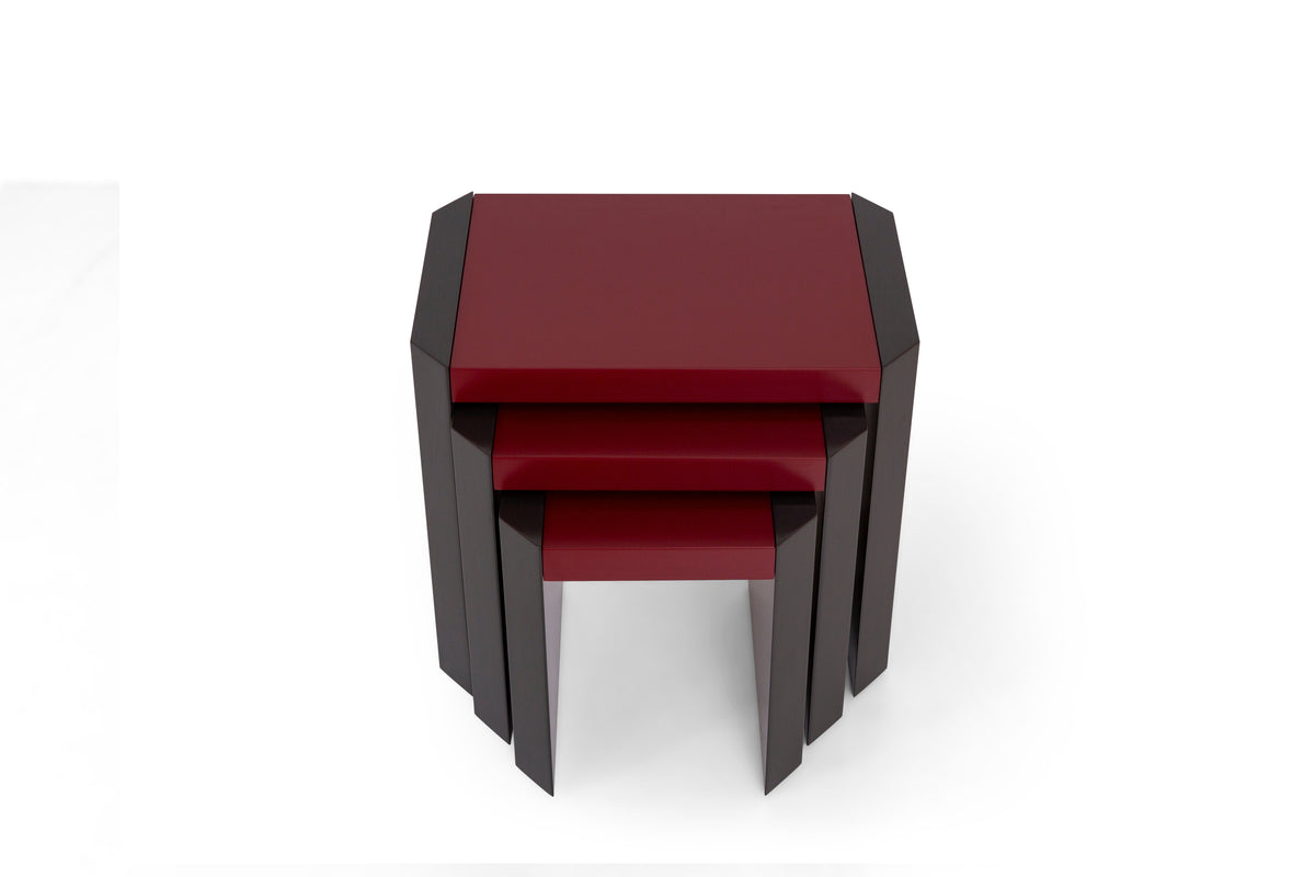 Porto Nesting Side Tables (3-piece) by Netline Interiors