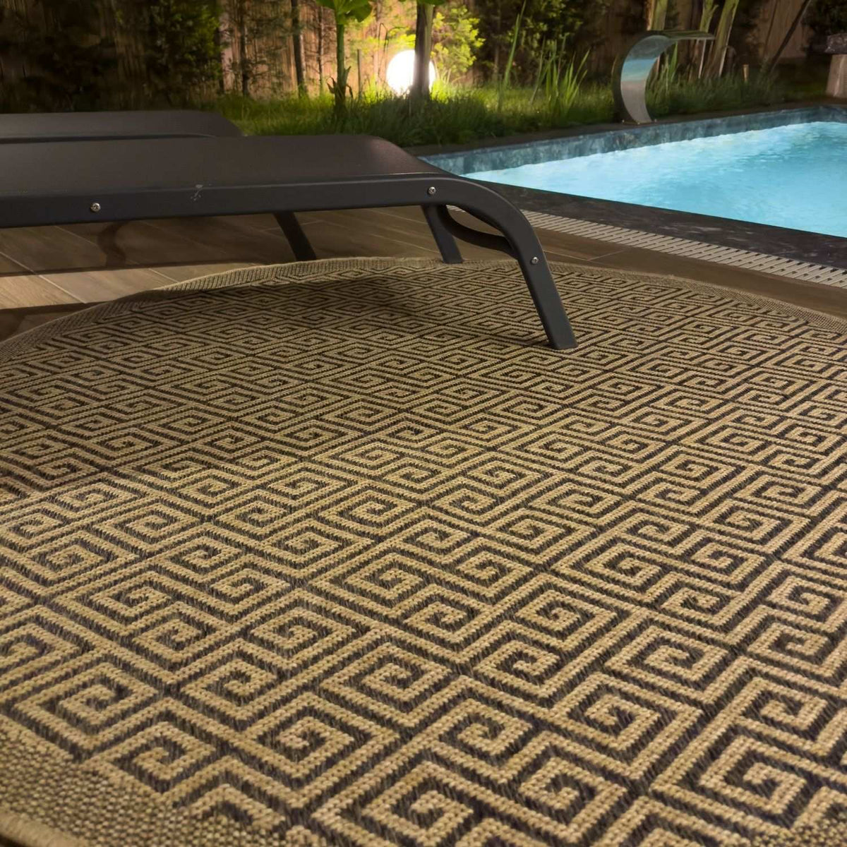 Nature Outdoor Rug Dark Grey – 5100DG