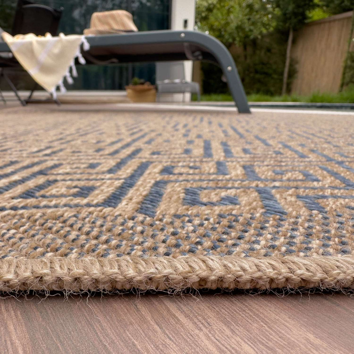 Nature Outdoor Rug Blue – 5100B