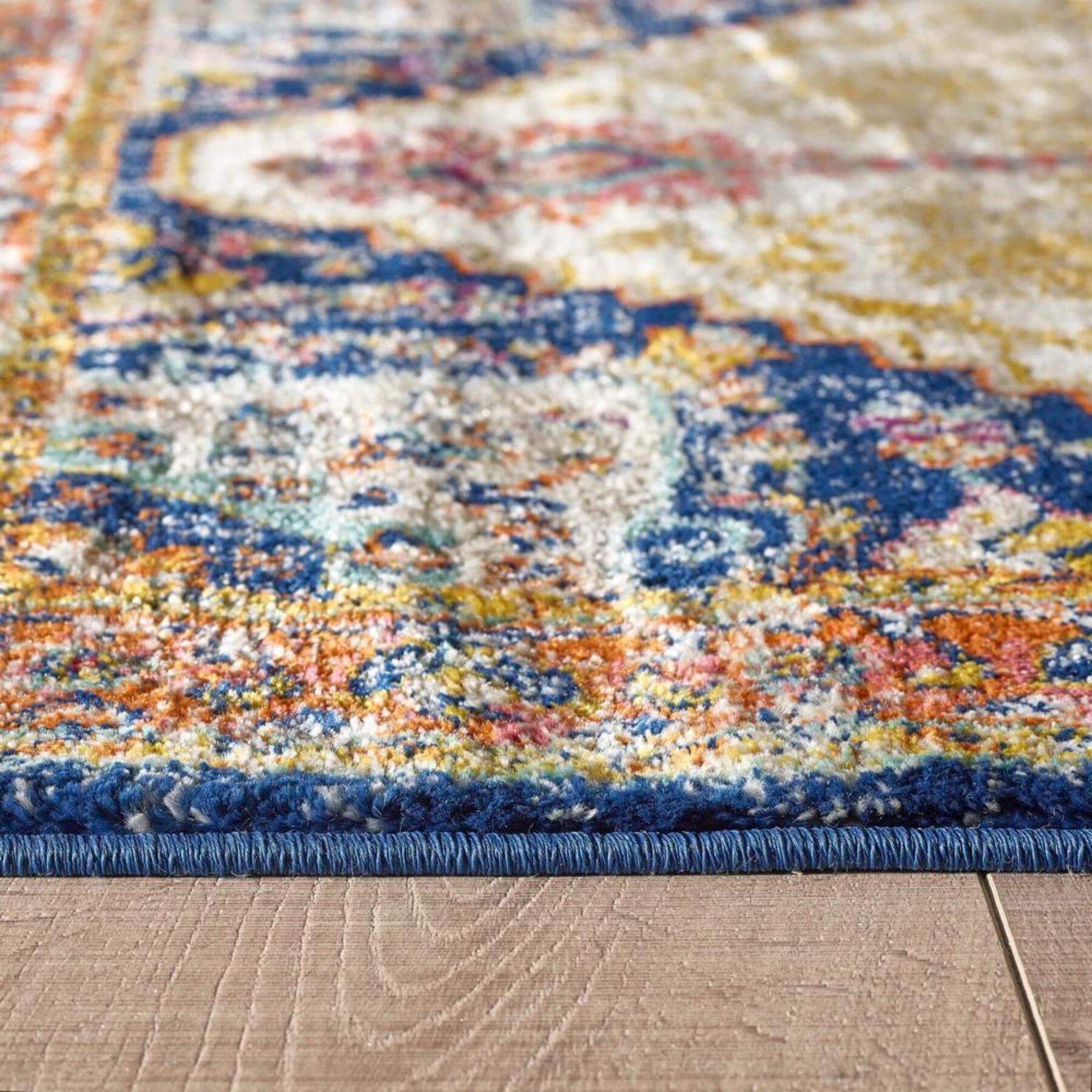 Granada Multicolour Vintage Rug – Amber