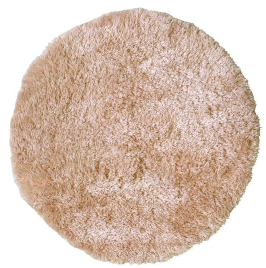Soft Washable Beige Shaggy Rug – SA-02