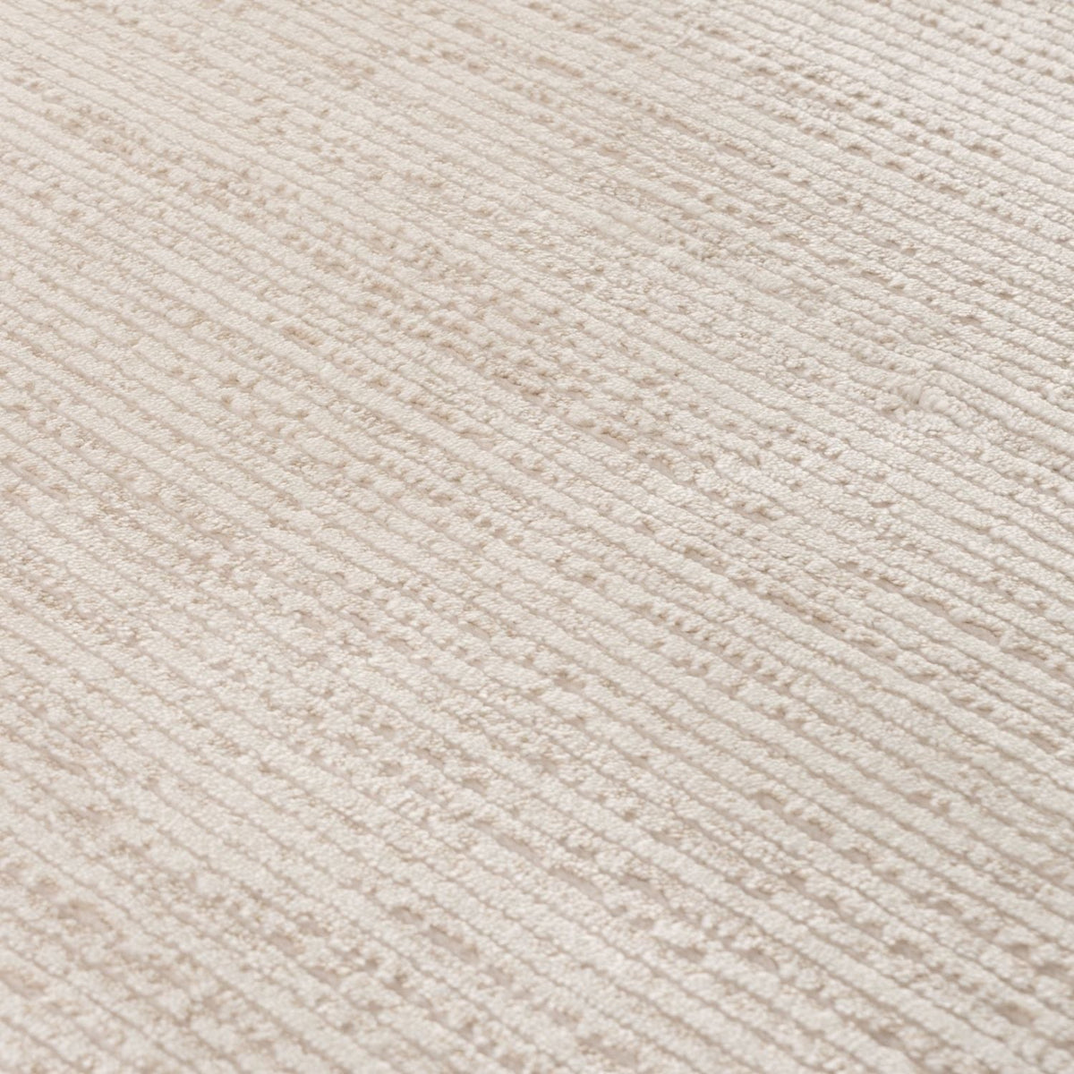 Carmel Cream-Beige Striped Rug – 6010