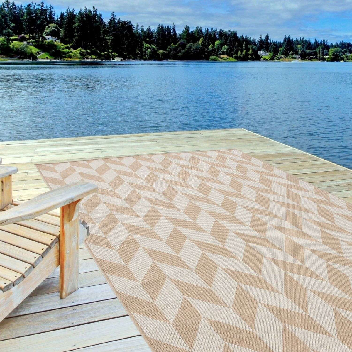Ecology Outdoor Rug Beige – 600Be