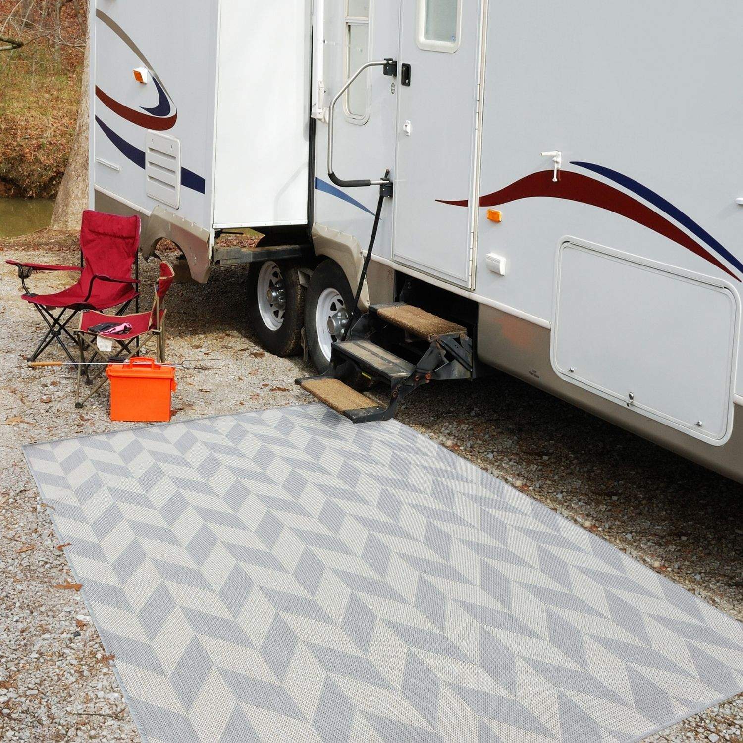 Ecology Outdoor Rug Grey – 600G