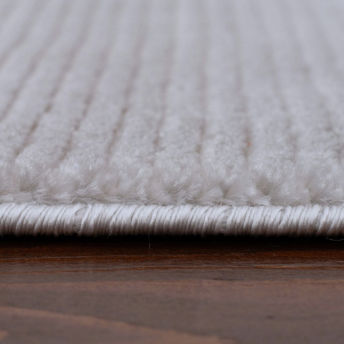 Carmel Grey-Cream Striped Rug – 6020