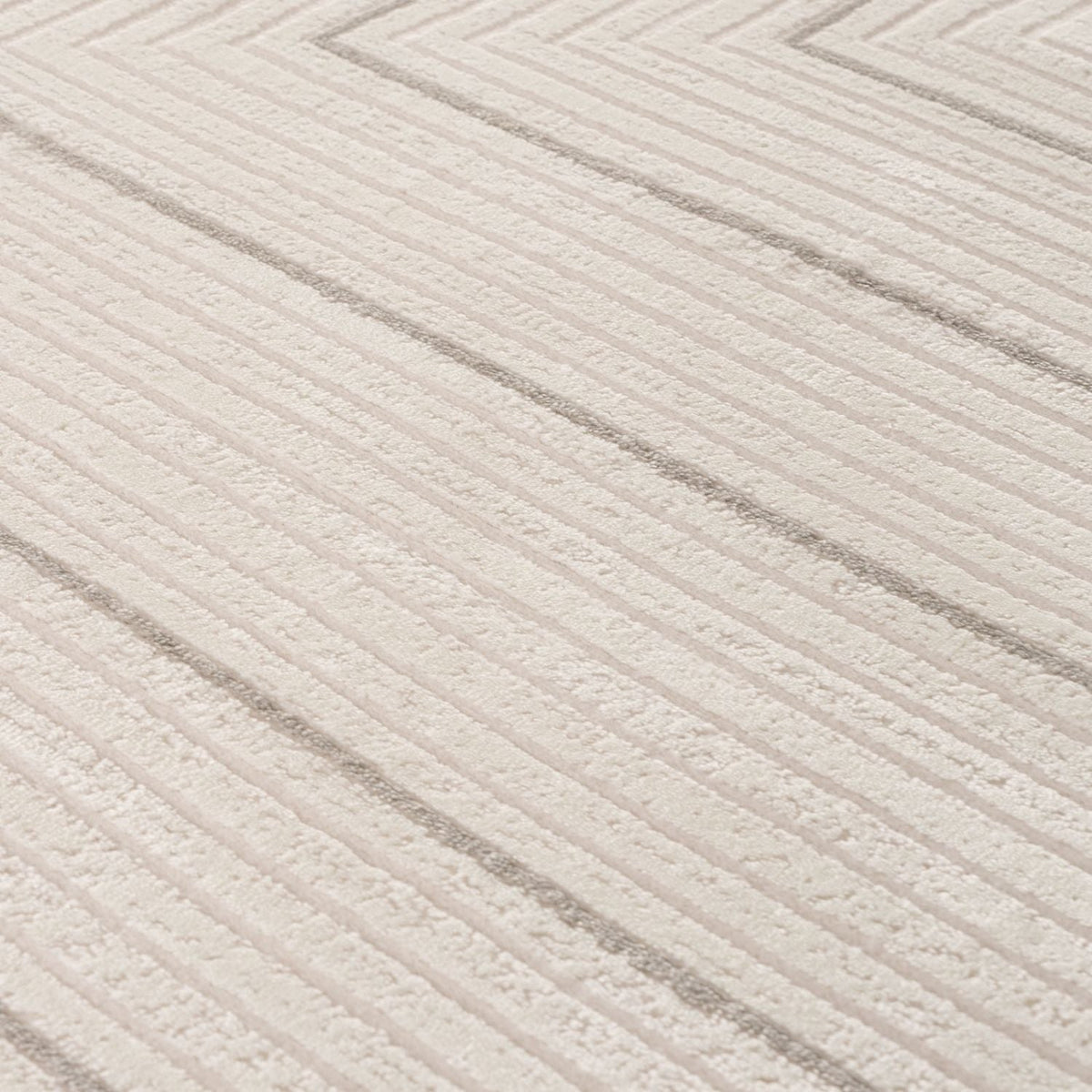 Carmel Cream-Grey Geometric Rug – 6040